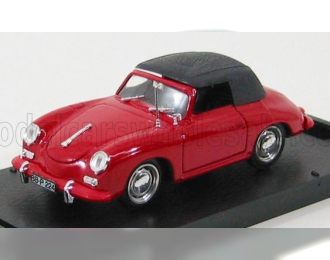 PORSCHE 356c Cabriolet Closed 1952, Red