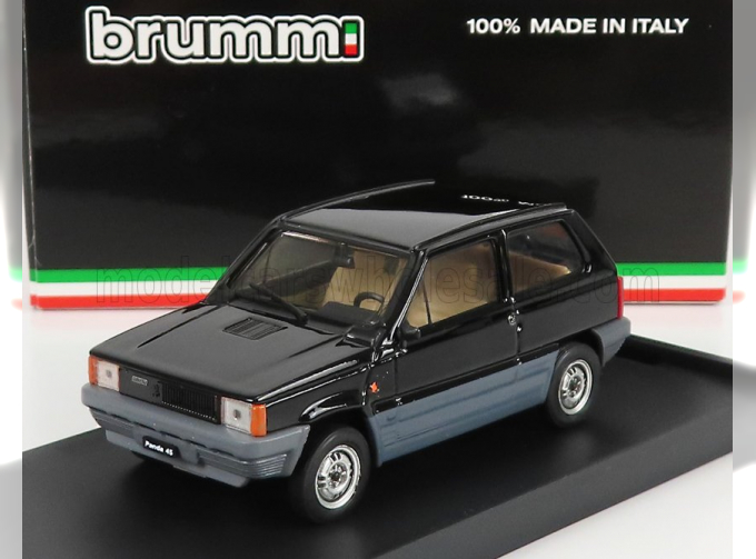 FIAT Panda 45 1980, Nero Luxor - Black