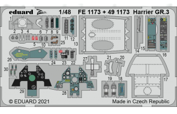 Набор фототравления для Harrier GR.3