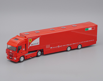 IVECO Stralis (2014) Ferrari F1 Team Transporter Truck, red