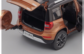 SKODA Yeti (2013), brown