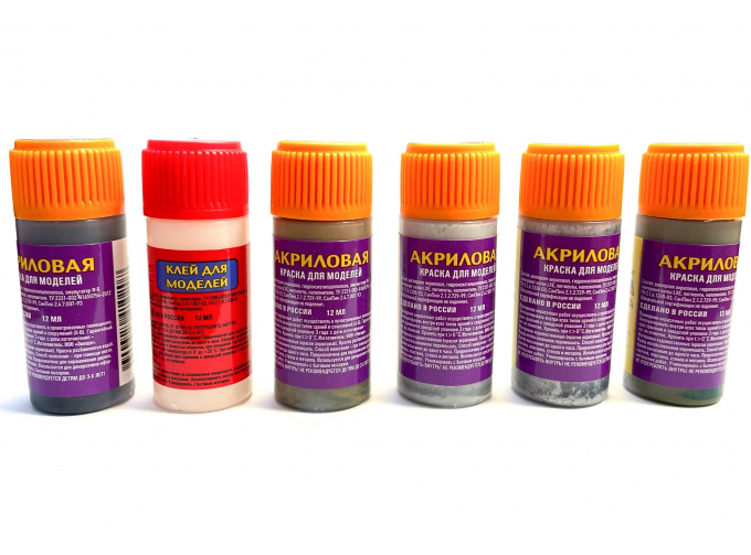 Набор акриловых Грузовики (05, 06, 20, 39, 55, КЛ-01)