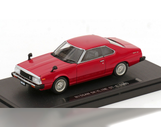 NISSAN Skyline GT-E (1980), red