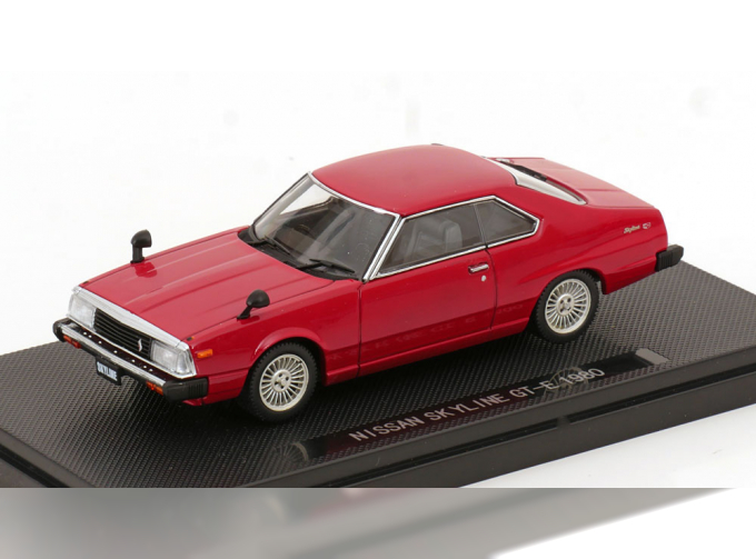 NISSAN Skyline GT-E (1980), red