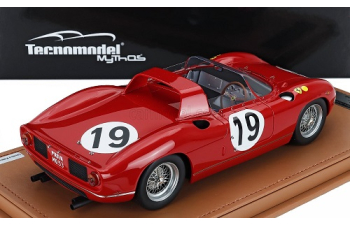 FERRARI 330p 4.0l V12 Team Sefac Ferrari Spa №19 3rd 24h Le Mans (1964) John Surtees - Lorenzo Bandini, Red