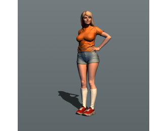 Фигурка Бри, окрашенная