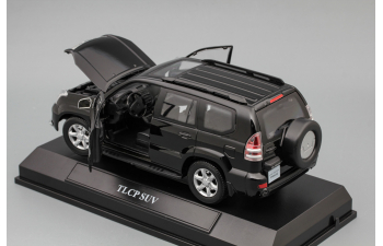 TOYOTA Land Cruiser Prado SUV, black