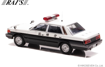 NISSAN Cedric (YPY30Kai) *Police Car Tokyo MPD 4* (1985), white / black