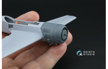 Двигатель с закрытыми капотами для Су-31 (Quinta Models)