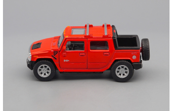 HUMMER H2 SUT Pick-up (2005), red