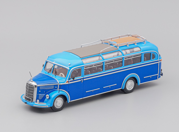 MERCEDES-BENZ O 3500 1954, blue