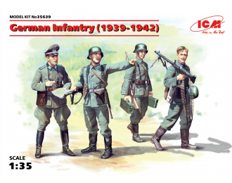 Сборная модель Германская пехота (1939-1942 г.)