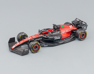 ALFA ROMEO F1 C43 Team Stake N77 Season (2023) Valtteri Bottas, black / red