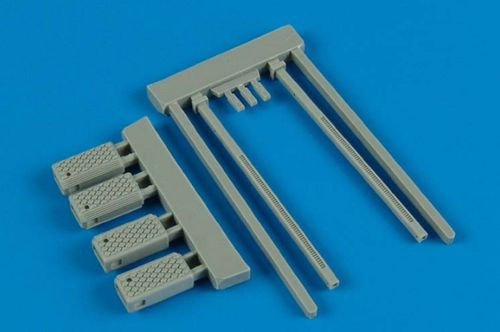 Набор дополнений US. Navy polyurethane wheel chock NWC-4/5 - early type