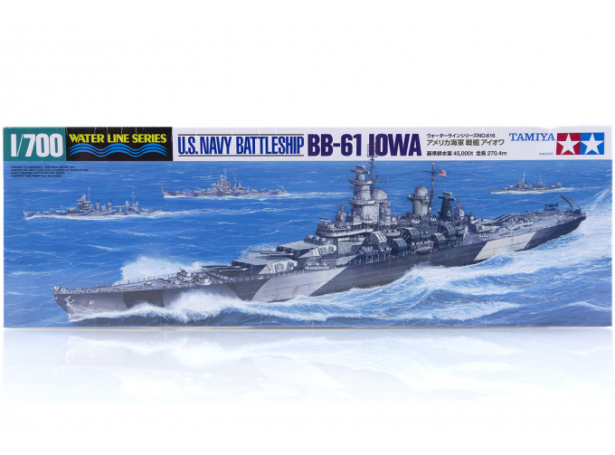 Сборная модель U.S. Battleship Iowa