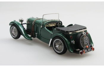 HRG 1100 sport roadster (1947), green