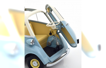 BMW 250 Isetta (1959), light blue white