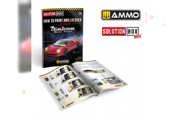 Книга SOLUTION BOOK 24 - Как красить и покрывать лаком масштабные автомобили (многоязычная) / How to Paint and Lacquer scale cars (Multilingual Book)