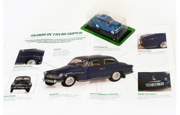 SKODA Octavia Super (1959), blue