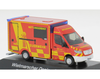 MERCEDES-BENZ Wietmarscher Ambulanzfahrzeug - Design RTW Rettungsdienst BF Trier (2018)