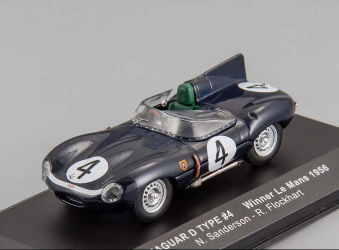 Jaguar D Type #4 Winner LM 1956 N.Sanderson - R.Flichard