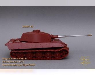 Ствол 8,8 cm Kw.K.43 L/71. Panzerkampfwagen Tiger Ausf. B. With rifled bore.