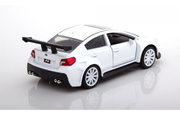 SUBARU WRX STI Fast Furios Mr Little Nobody, white