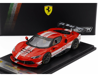 FERRARI 296 Gt3 3.0l Twin Turbo V6 Challenge №32 Finali Mondiali Mugello Italy (2023), Red White