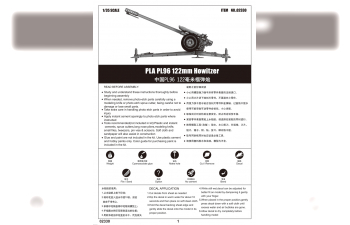 Сборная модель 122-мм гаубица PL96