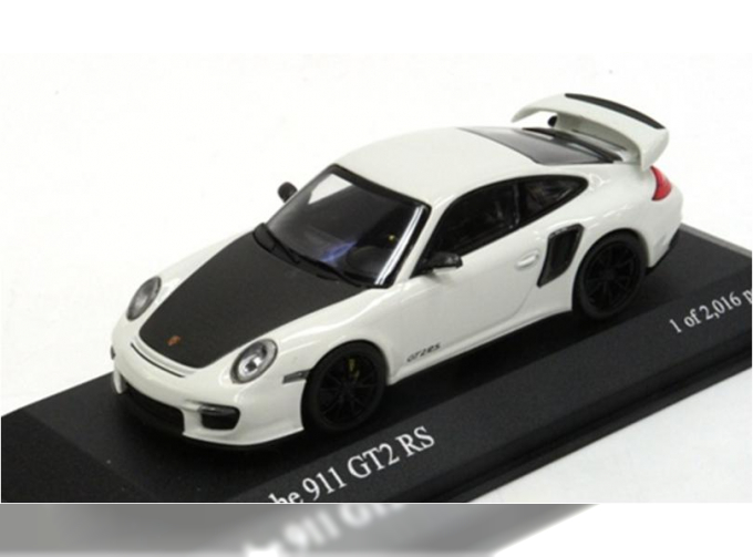 PORSCHE 911 (997 II) GT2 RS - 2010 - WHITE L.E. 2016 pcs.