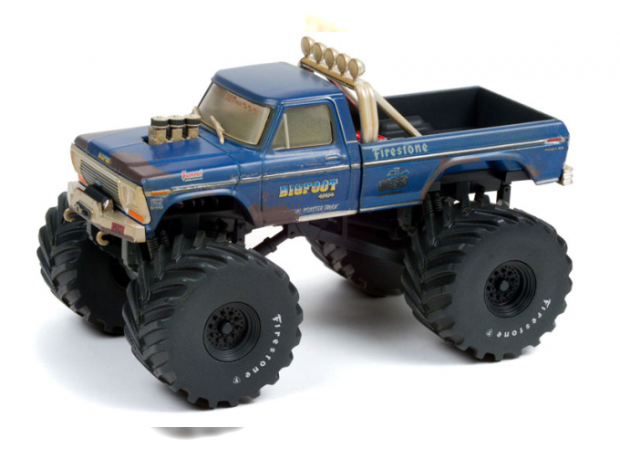 FORD F-250 Monster Truck Bigfoot #1 (Dirty Version) 1974 (колеса 66 дюймов)