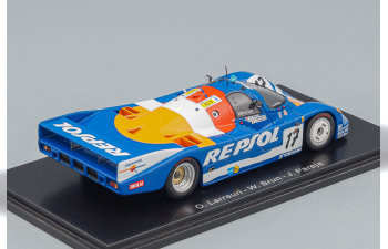 PORSCHE 962C #17 24H Le Mans 1989 O. Larrauri - W. Brun - J. Pareja, blue