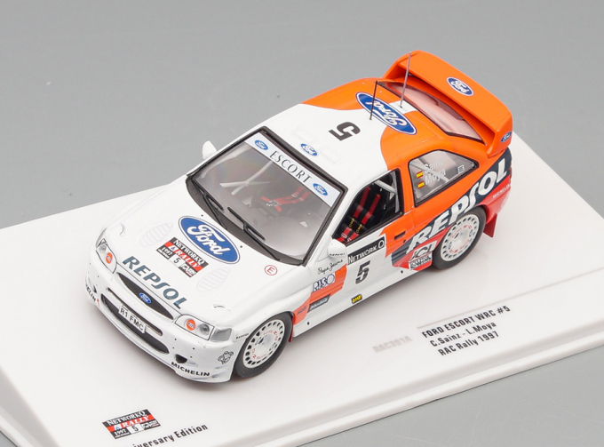 FORD Escort WRC #5 "Repsol" Sainz/Moya 3 место RAC Rally 25th RAC Anniversary Edition (1997)