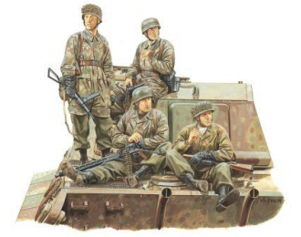 Сборная модель Фигуры 3rd Fallschirmjager Division (Ardennes 1944)