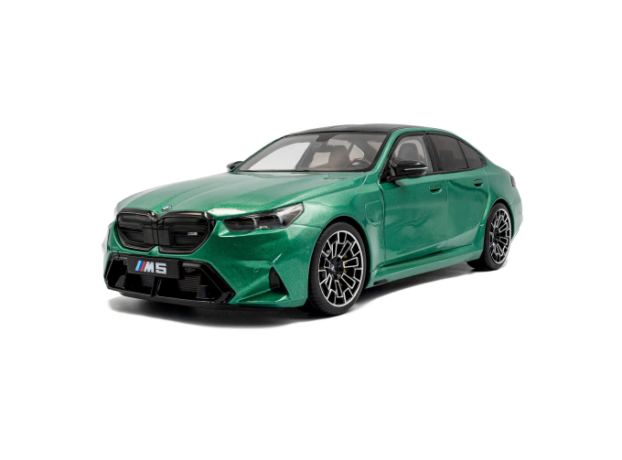 BMW M5 (G90) M (2025), green metallic