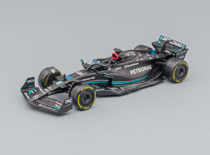 MERCEDES-BENZ AMG W14, Team Mercedes-amg Petronas Formula One №63 Season (2023) George Russell, Matt Black