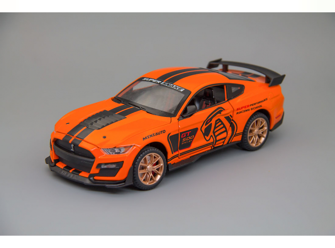 SHELBY Mustang GT500, оранжевый