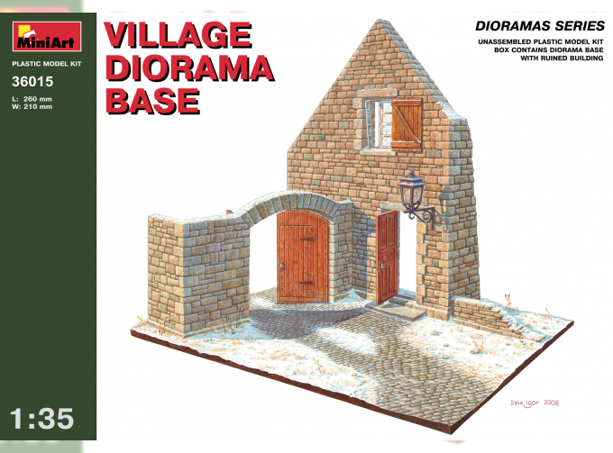 Наборы для диорам VILLAGE DIORAMA BASE