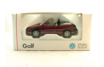 VOLKSWAGEN Golf III Cabrio (1994) , dark red