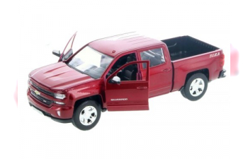 CHEVROLET Silverado 1500 LT-Z71 Crew Cab 2017, red