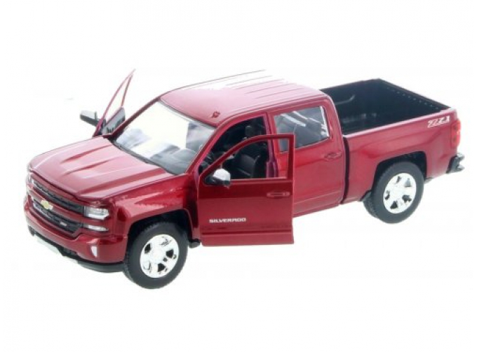 CHEVROLET Silverado 1500 LT-Z71 Crew Cab 2017, red