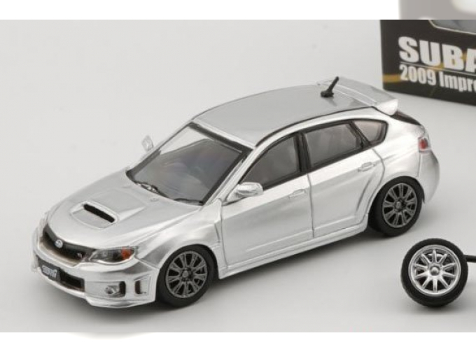 SUBARU Impreza WRX (2009), silver left hand drive