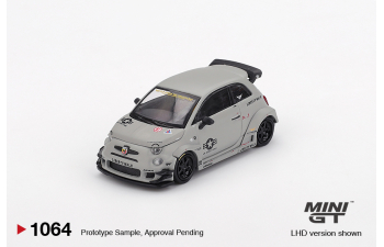 FIAT Abarth 595 LB-Works X Abas Works Fighters 2024, grey
