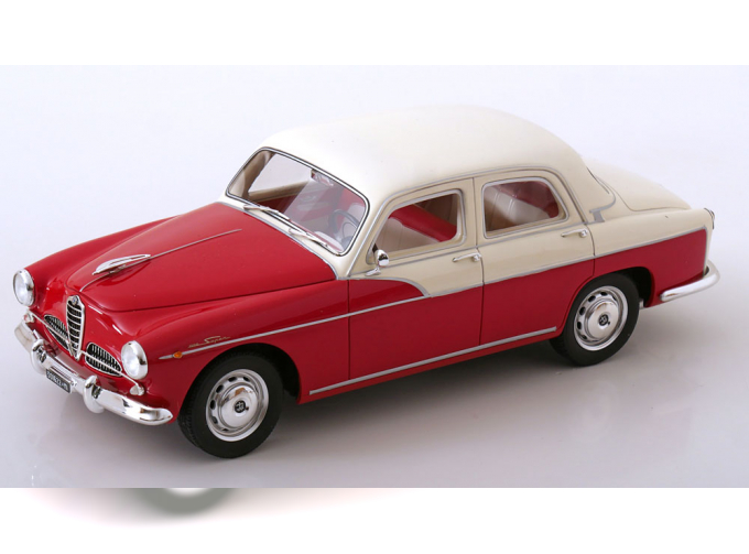 ALFA ROMEO 1900 Super Berlina (1958), red creme-white