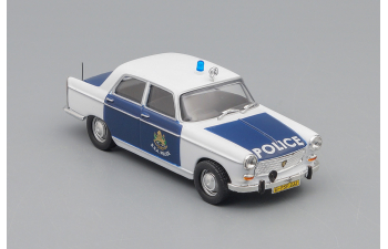 PEUGEOT 404 Британская полиция Южной Африки, Полицейские Машины Мира 47, белый с синим