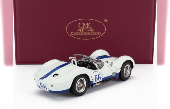 MASERATI Tipo 61 2.9l S4 Spider Birdcage №66 Winner Castle Rock Colorado Scca (1960) Jim Hall, White Blue