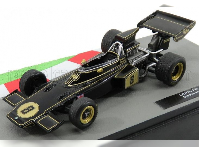 LOTUS F1 72d Ford Jps №8 World Champion Season (1972) Emerson Fittipaldi, Black