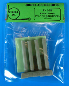 Metal Ammo Canisters for 8.8 cm Kw.K.43