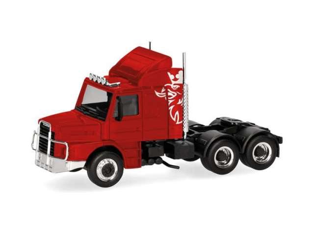 Scania Hauber / Torpedo 142 3a. (6x4), red