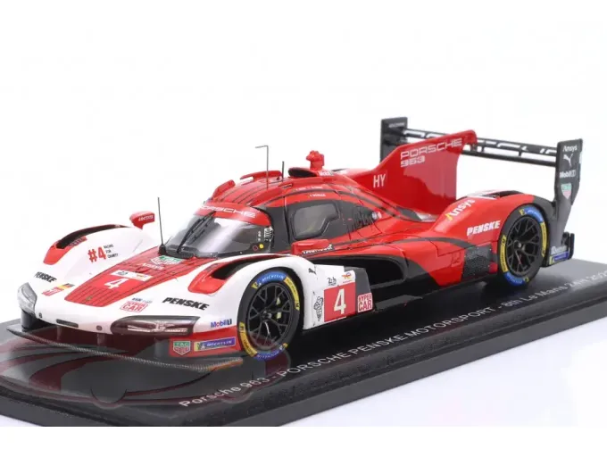PORSCHE 963 №4 8th 24h LeMans Felipe Nasr, Nick Tandy, Pascal Wehrlein (2025)